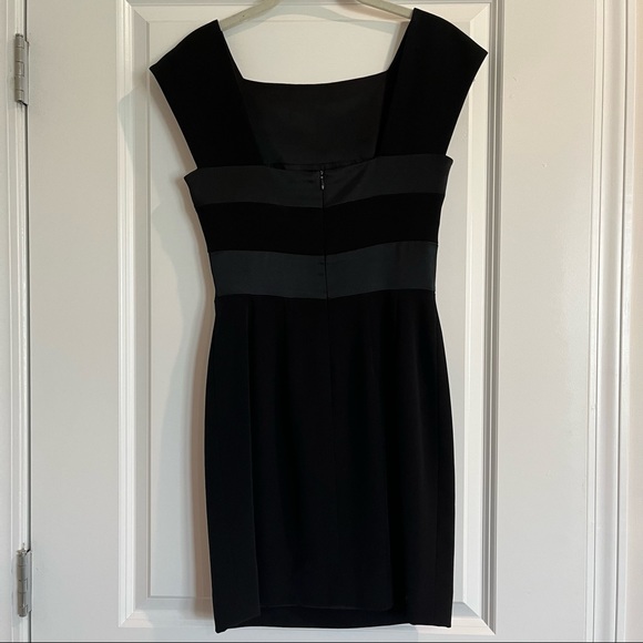 Tahari Black Party Dress Mini - Picture 4 of 6